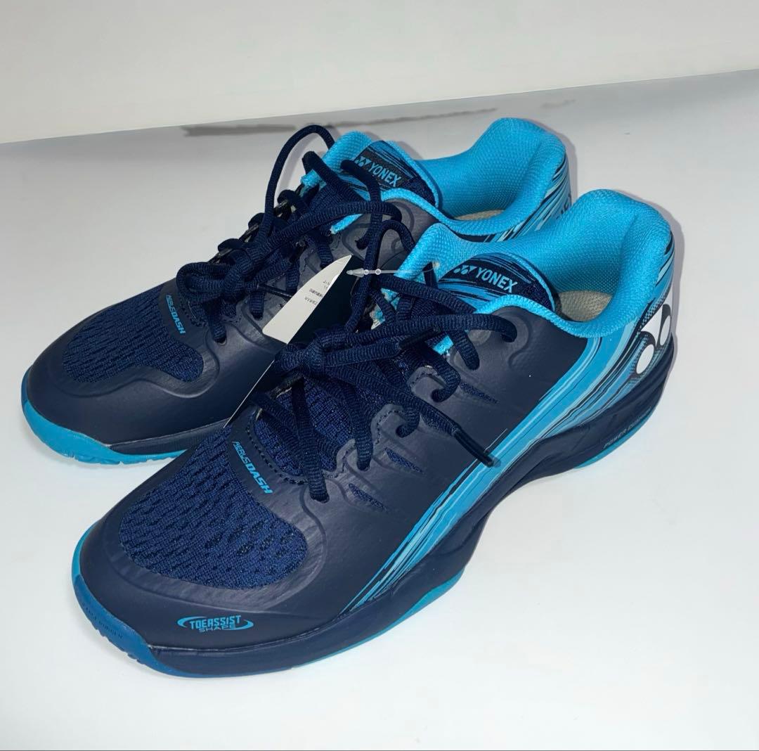 タグ付き新品YONEX パワークッションエアラスダッシュ3GCテニスシューズ27