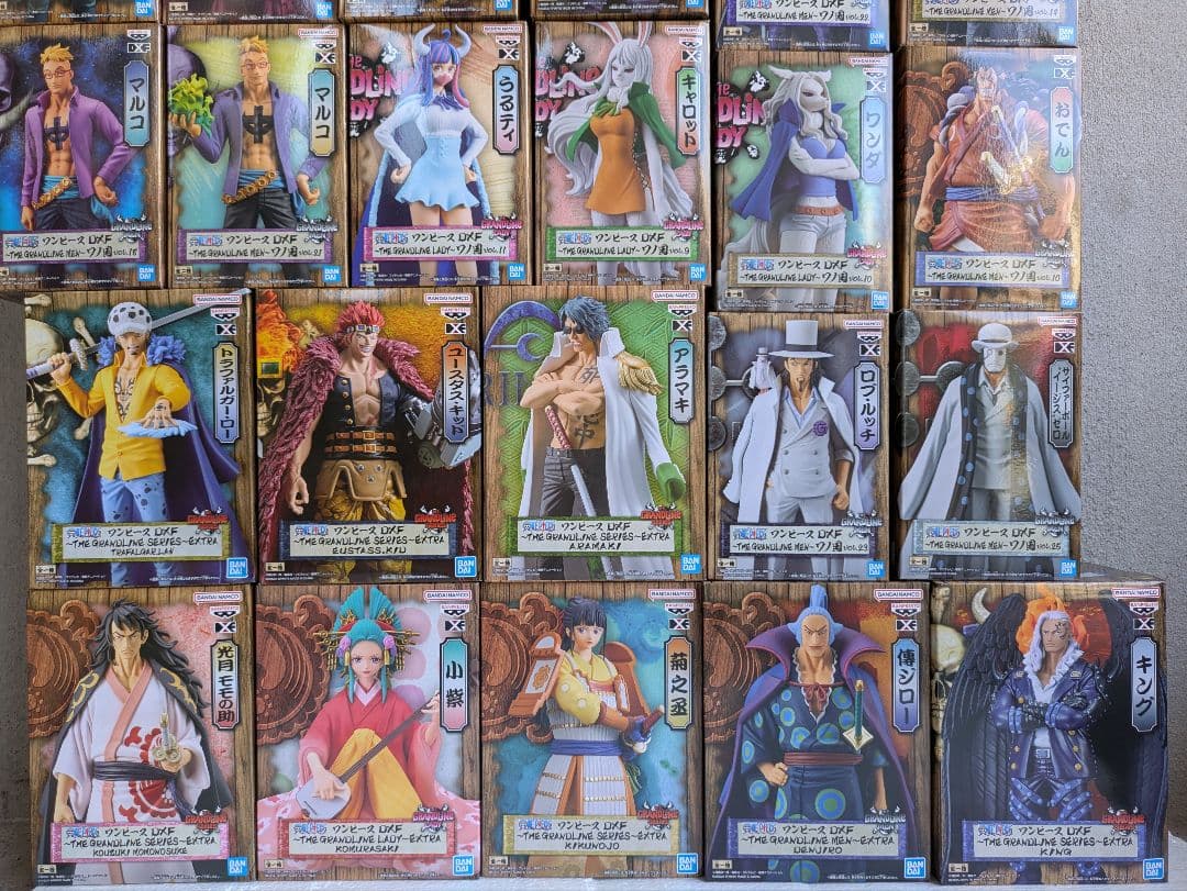 ☆業者様大歓迎☆新品未開封59体☆ワンピース DXF GRANDLINEシリーズ
