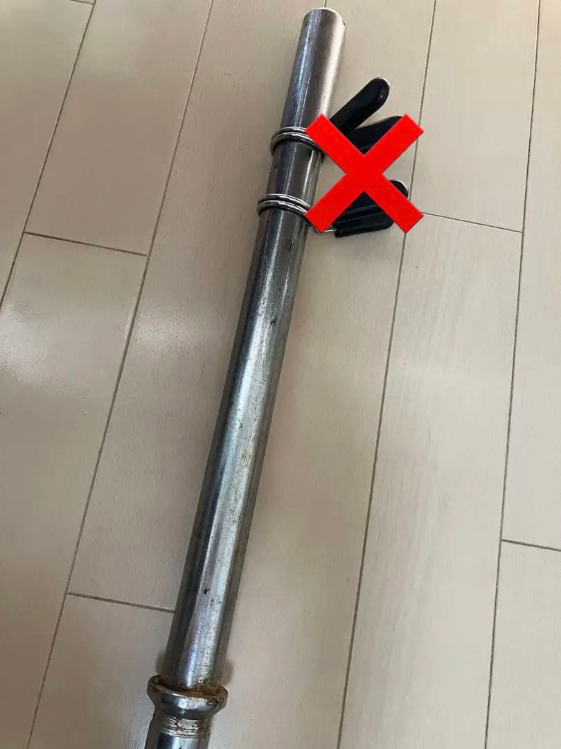 ショートラバーバーベル 70kgセット　アイロテック IROTEC