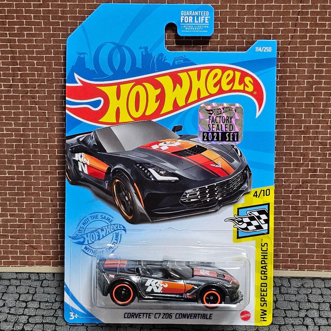 トレジャーハント！ホットウィール　シボレー　C7　コルベット　コンバーチブル