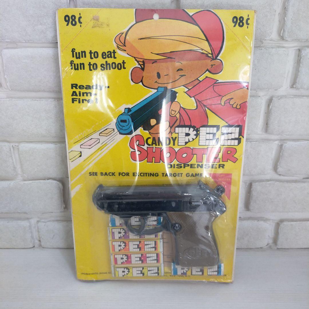 OLD PEZ 60s packaging Shooter ヴィンテージ　ペッツ