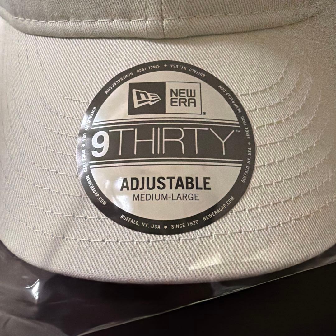 ミセスグリーンアップル ニューエラ　ロゴキャップ \"ベージュ\"