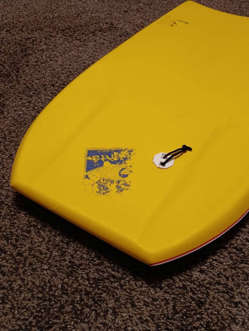 マンタ manta ボディボード イエロー 約105cm✕55cm