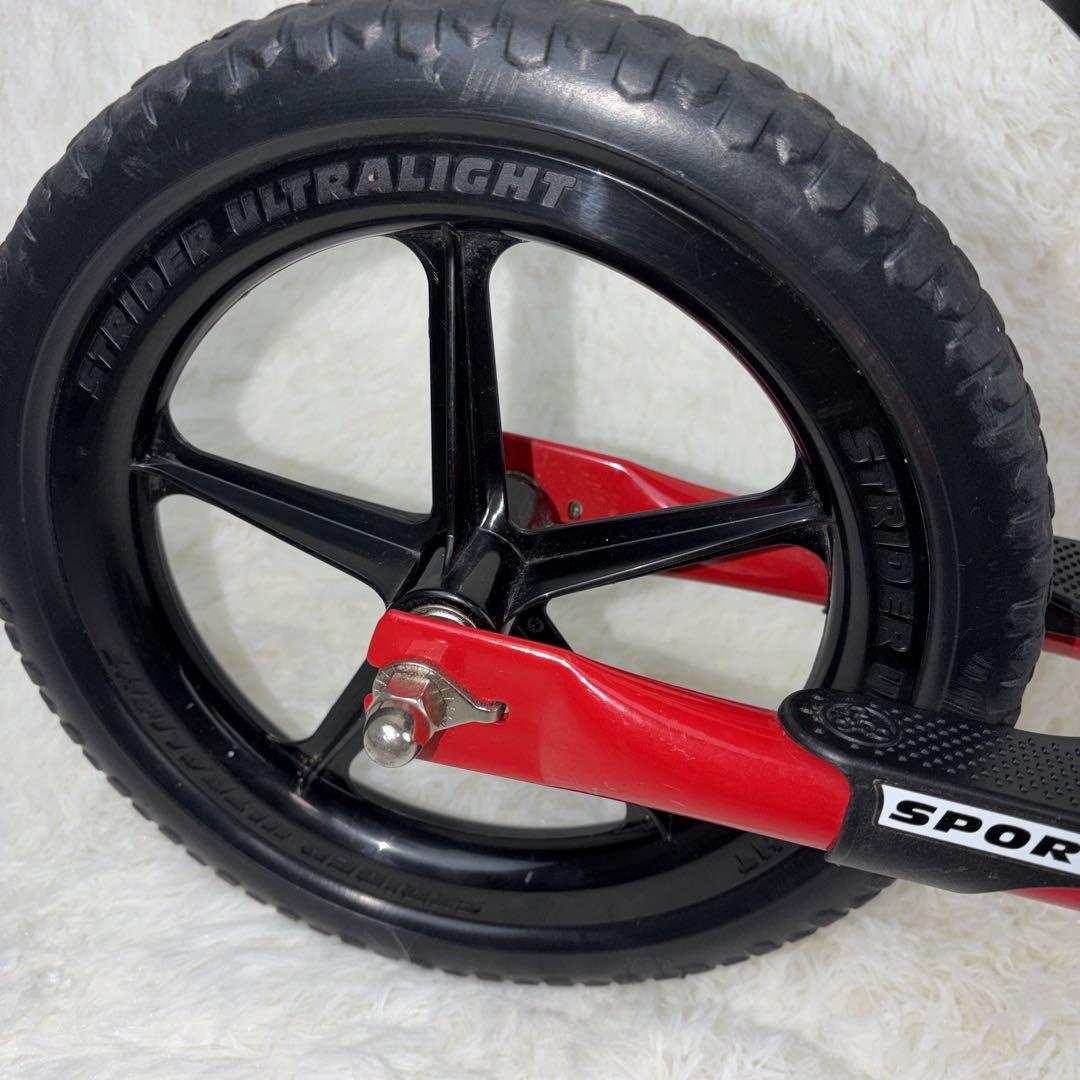 【美品】　STRIDER 12 ストライダー　スポーツ　バランスバイク 赤