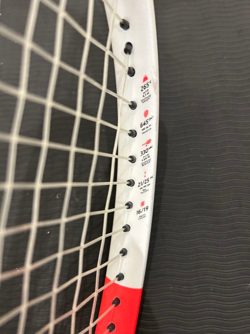 【新品未使用】Babolat ピュアストライク　265g