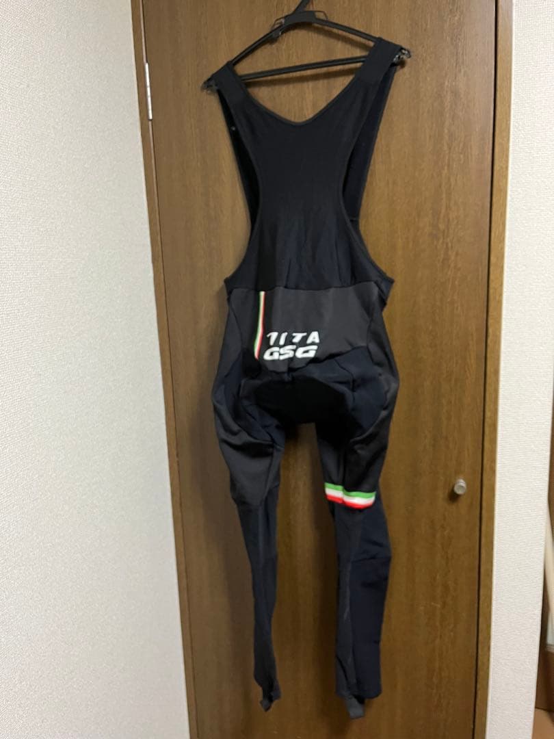 冬用裏起毛　上下セット　7-ITAサイクルジャージ XLカモフラージュ