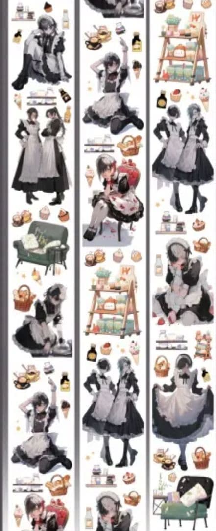 在庫無し【572】海外 PETテープ 男の子 先生的美食日記 貝殻光