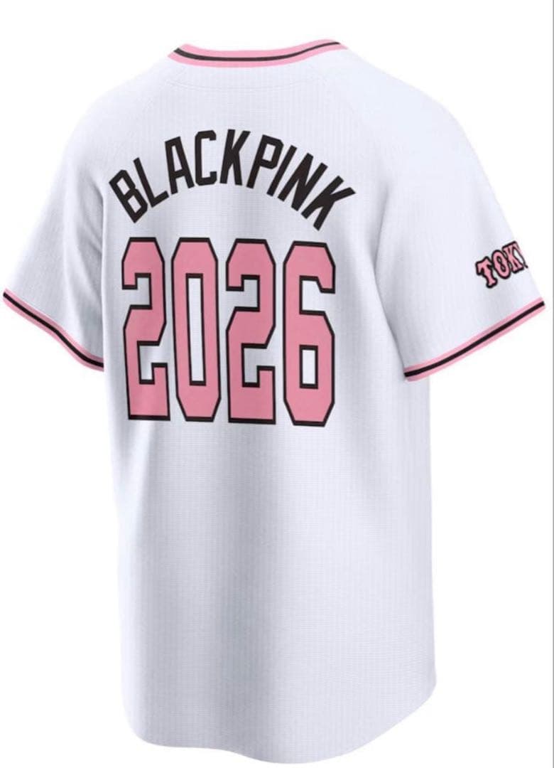 BLACKPINKコラボジャイアン26年ユニフォーム、L 期間限定価格　即日発送