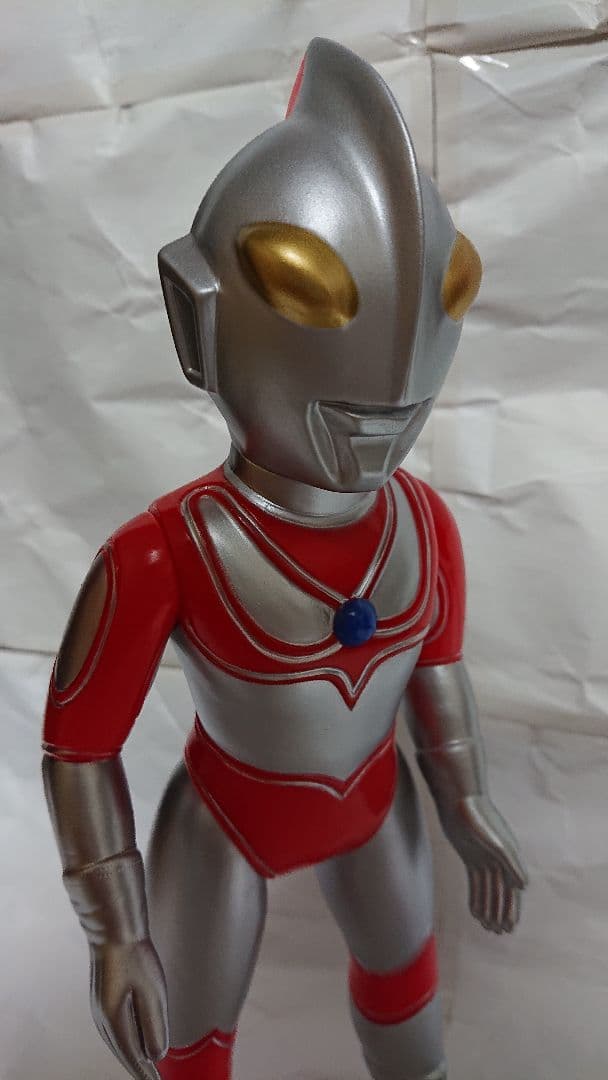 ブルマァク復刻 帰ってきたウルトラマン 大 シルバー ソフビ bullmark