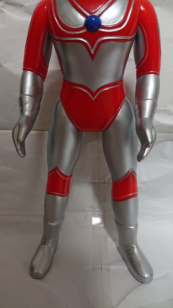 ブルマァク復刻 帰ってきたウルトラマン 大 シルバー ソフビ bullmark
