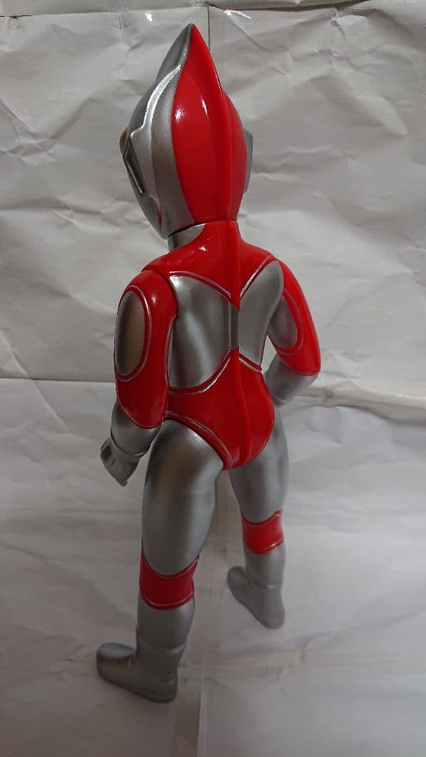 ブルマァク復刻 帰ってきたウルトラマン 大 シルバー ソフビ bullmark