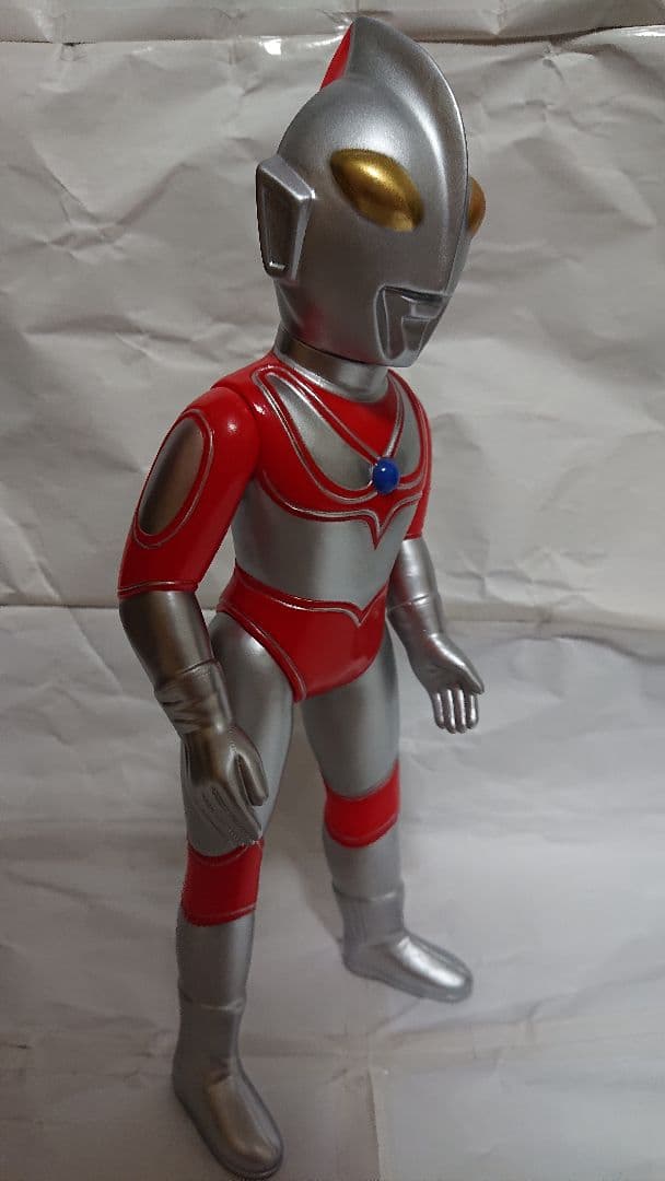 ブルマァク復刻 帰ってきたウルトラマン 大 シルバー ソフビ bullmark