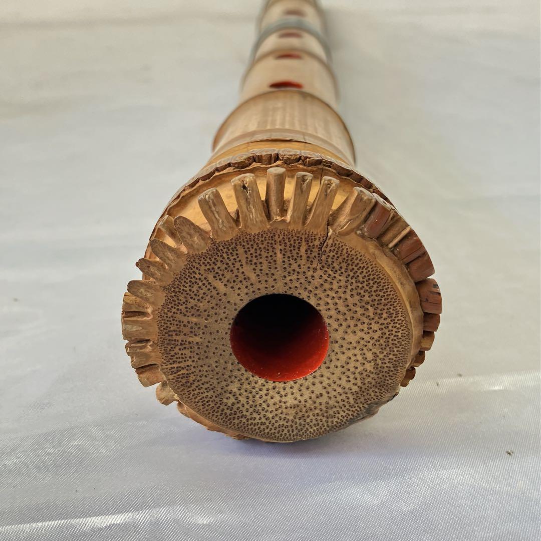 尺八 一尺八寸管 精華銘 篁山調 約54cm