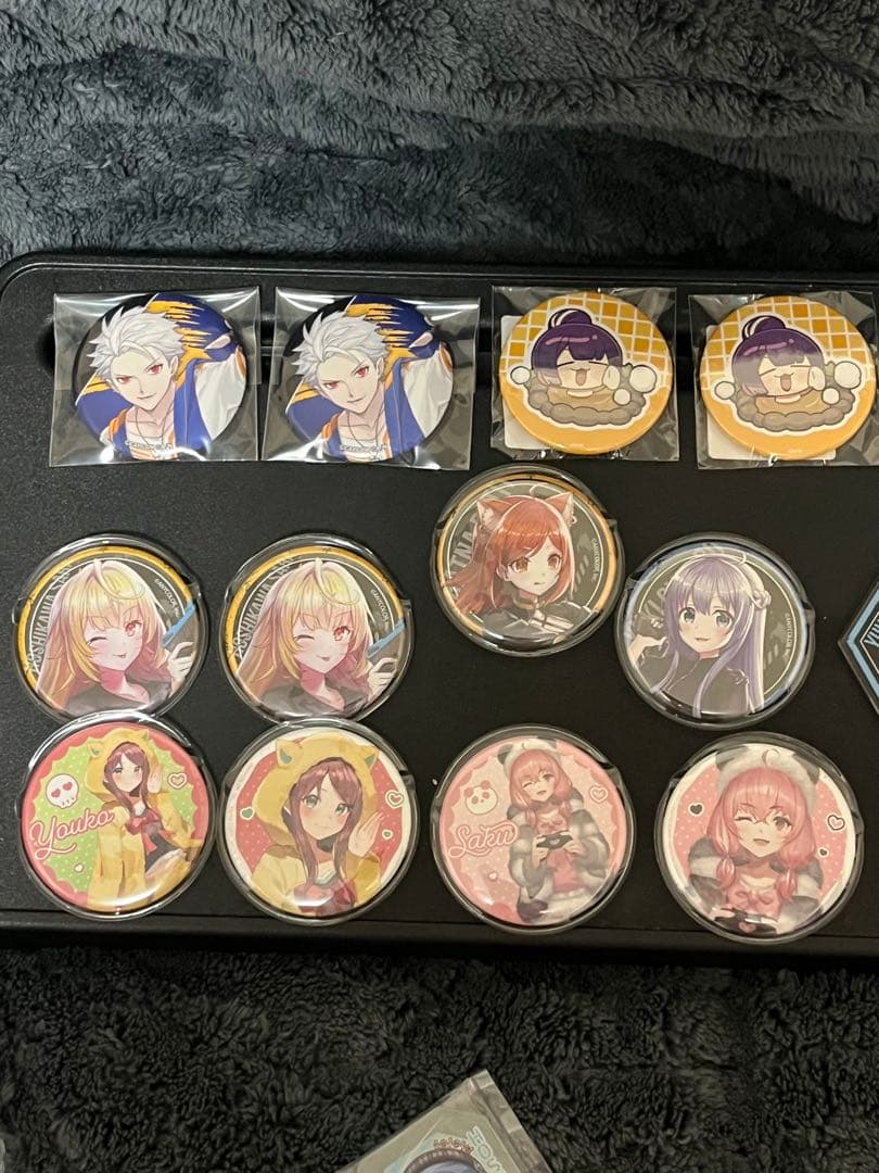 にじさんじのタイトーくじ、くらっくじ、DMMくじ、くじスクエア品