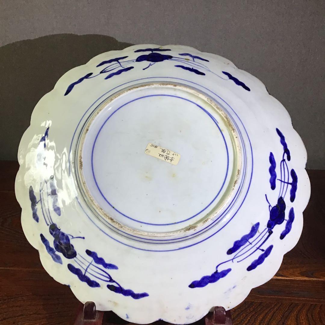 古伊万里　花篭手　江戸期