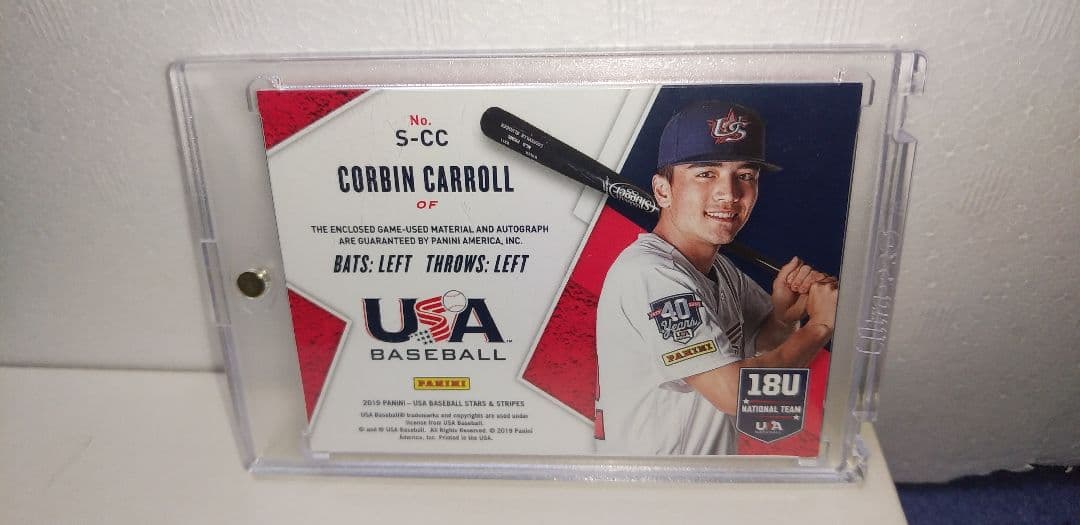 スポーツ選手 CORBIN CARROLL rookie autograph
