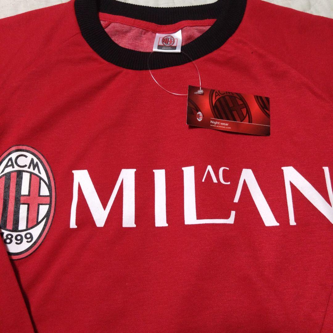 『新品タグ付き、上下セットアップ』ACミラン　トレーナー、スウェット、