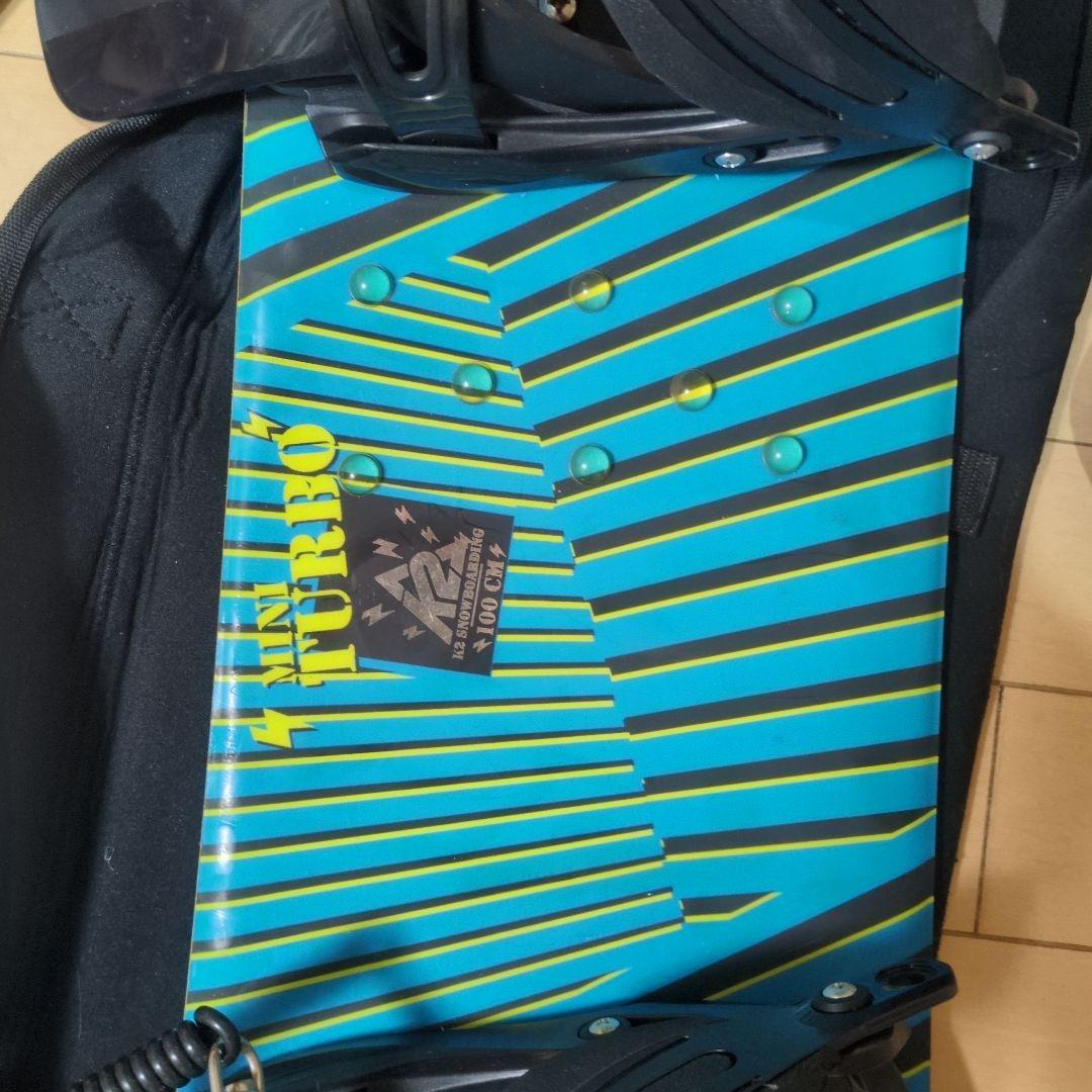 K2 スノーボード 板　ビンディングセット　100cm スノボ　キッズ