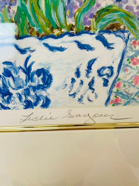 レスリーセイヤー　版画　絵