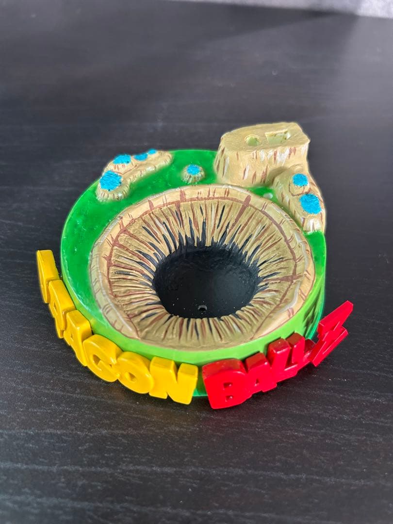 ドラゴンボール　孫悟空リペイントフィギュア　崩壊ナメック星ジオラマ台座付き