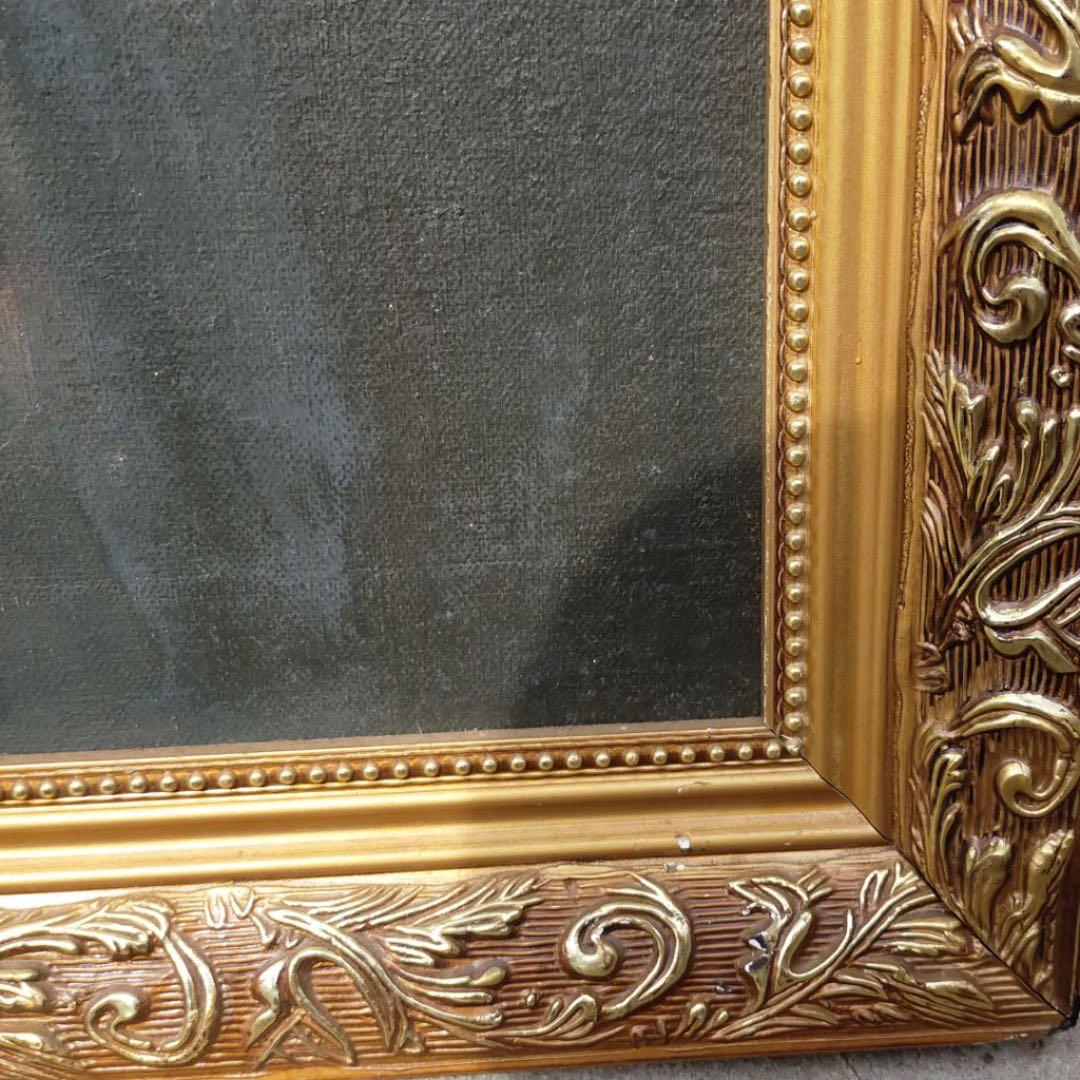 絵画・油絵・アンティーク・額絵