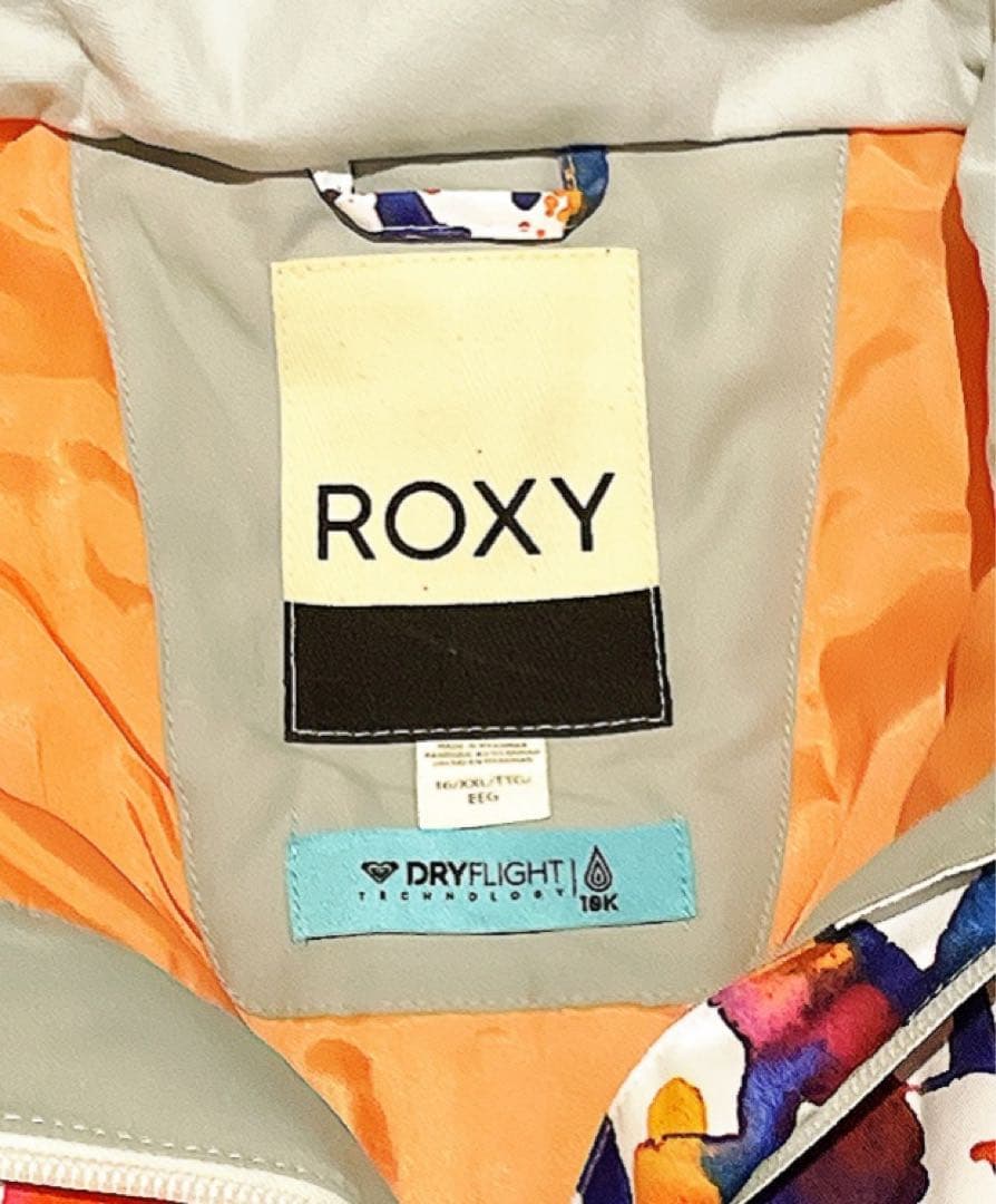 ロキシー スノボウェア スキーウェア ジャケット ダウンジャケット ペイント