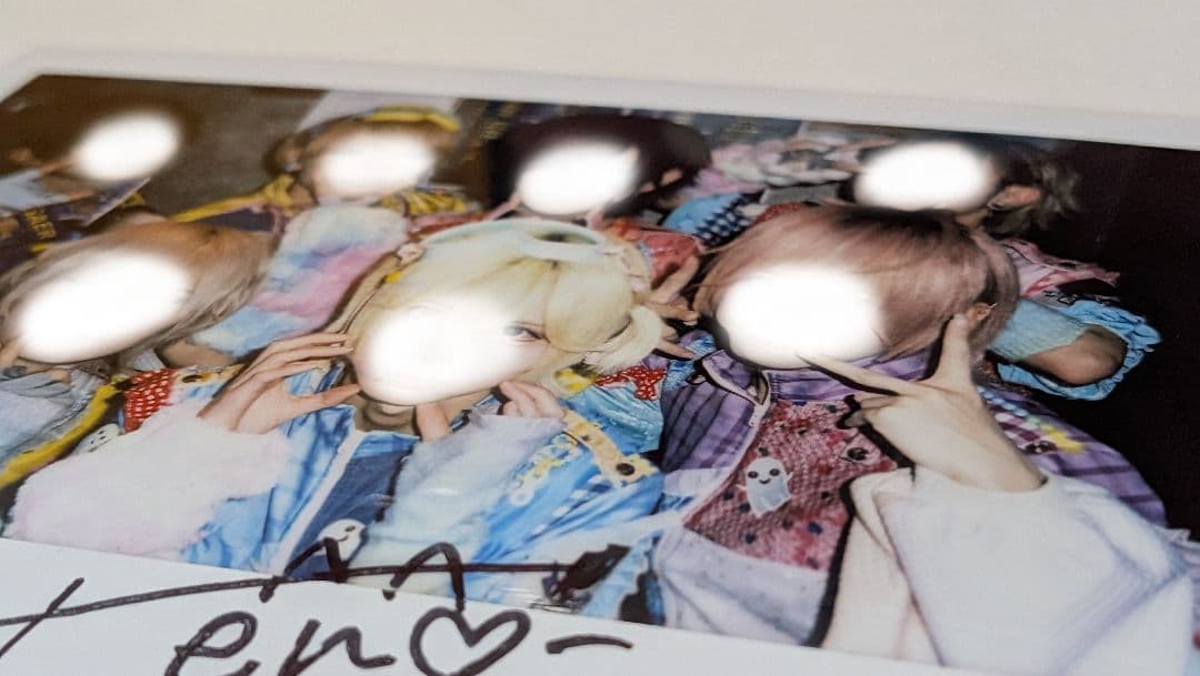 Poltergeist グルショ てん サイン付き デカチェキ ワンマン