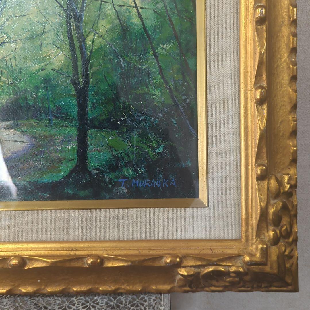 F6号油彩画（額縁入り)No.61