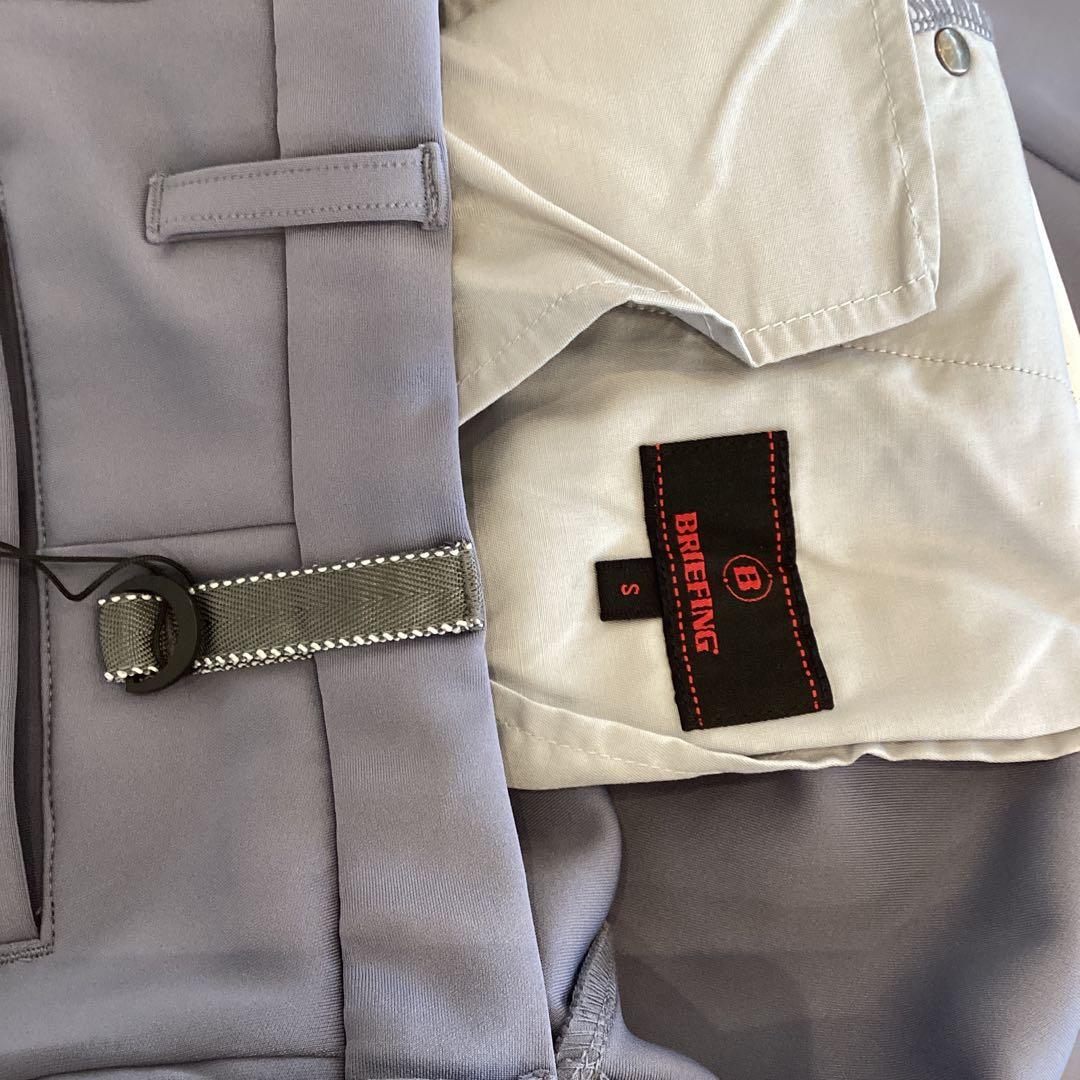 新品未使用　BRIEFING 3DLOGO ジャージ素材スラックス　グレー