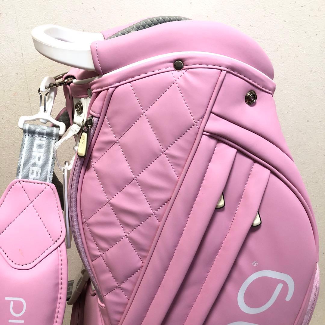 未使用品❗️PING キャディバッグ レディース　ヘッドカバー付き