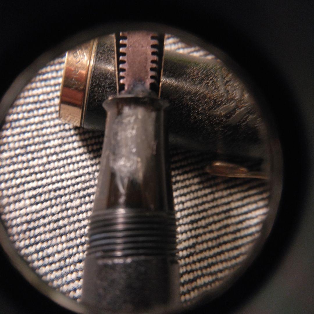 古い　高蒔絵の万年筆　蟹　中古品　漆