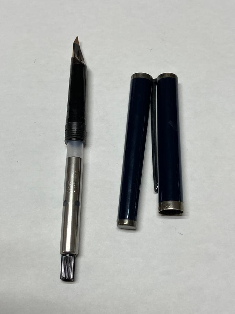 ヴィンテージ　S.T デュポン　万年筆　ペン先18ct 都彰　【12】