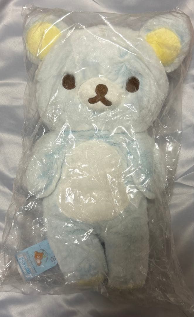 リラックマストア限定 シャーベットぬいぐるみ ブルー Mサイズ