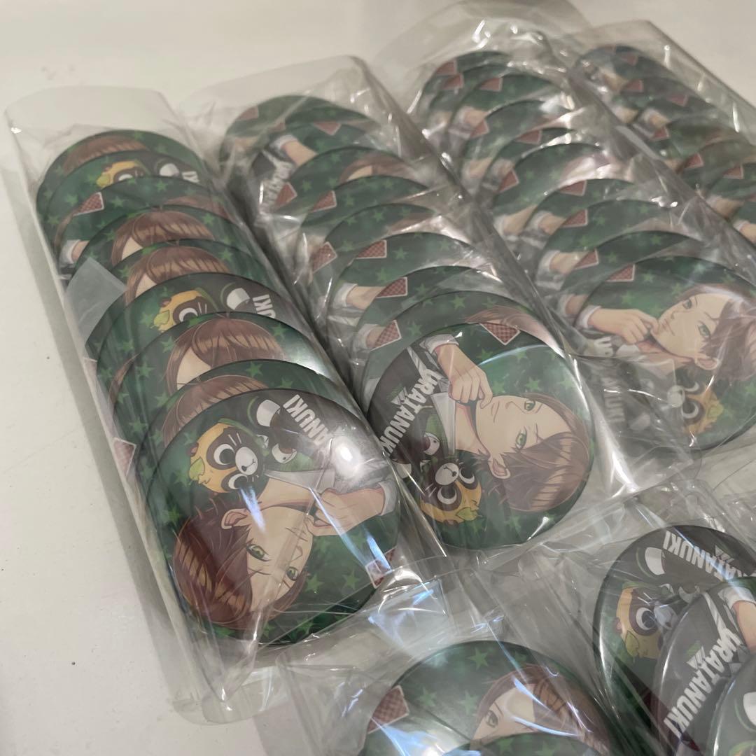 C35. 浦島坂田船 カジノ うらたぬき 缶バッジ 2019 夏ツ 等身