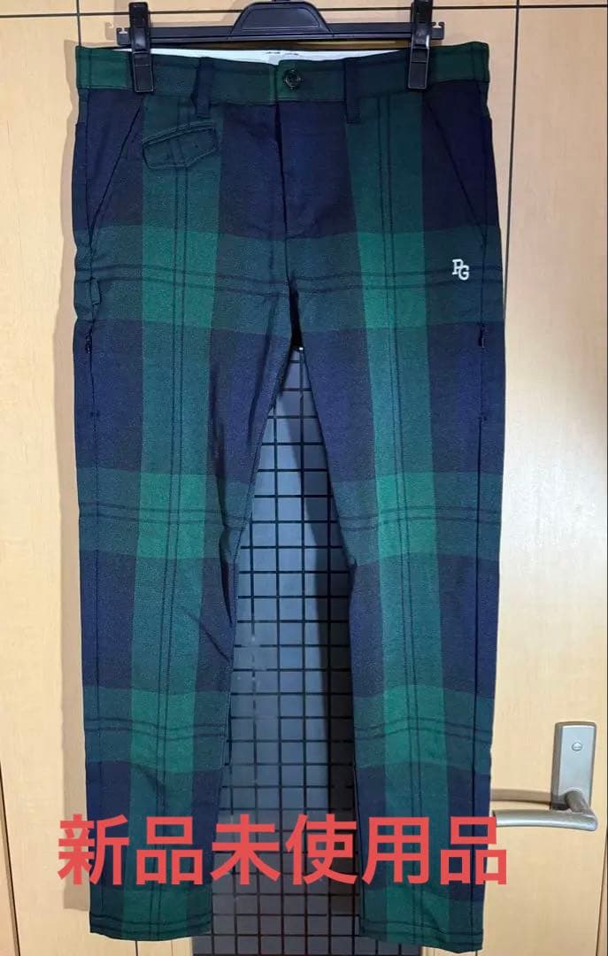 パーリーゲイツゴルフパンツ ブラックウォッチ柄