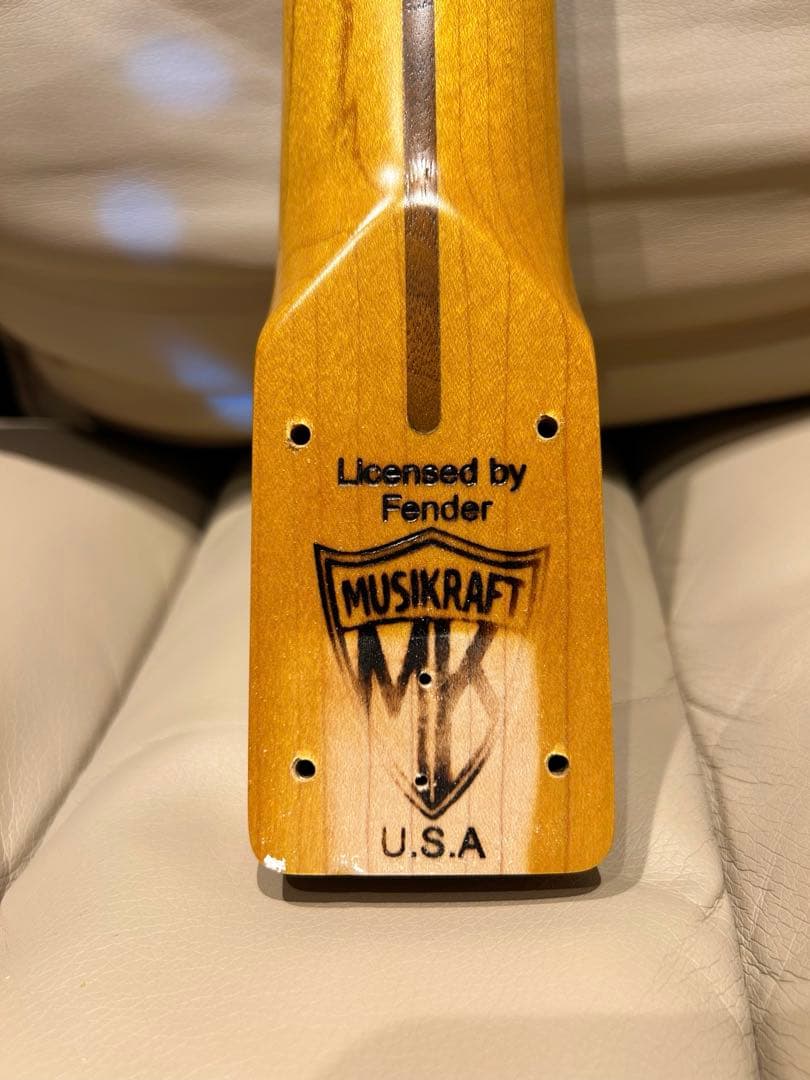 MJT MUSIKRAFT テレキャスタータイプ ホワイトガード