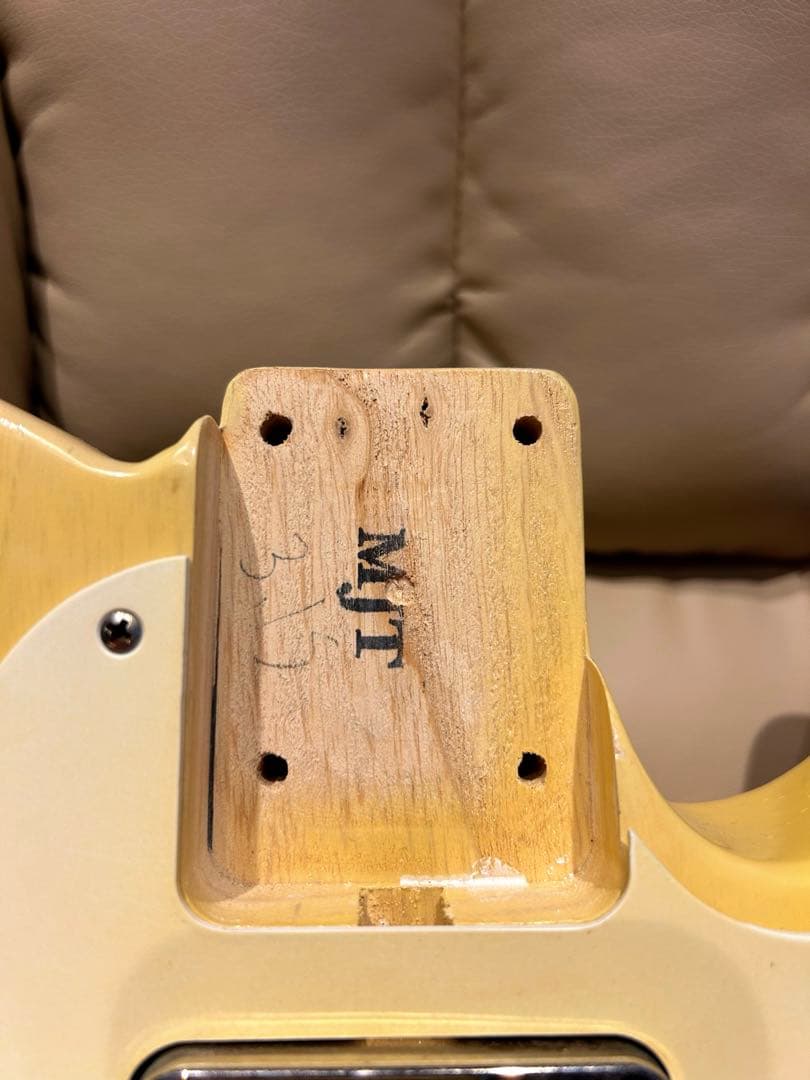 MJT MUSIKRAFT テレキャスタータイプ ホワイトガード