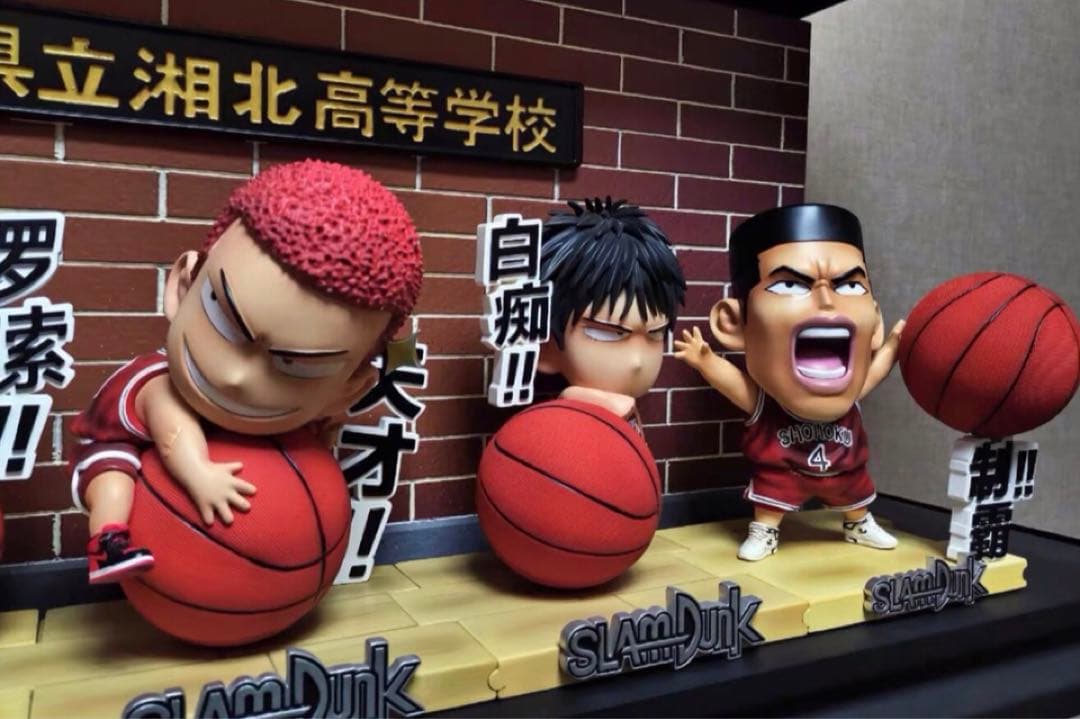 SLAM DUNK スラムダンク  フィギュア ガレージキット6体