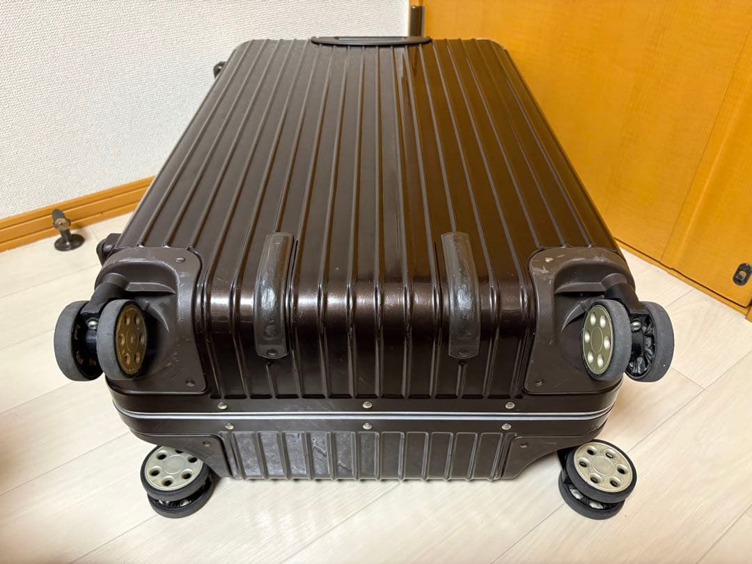 ルフトハンザ RIMOWA リモワ エレガンス　ブラウン　4輪　83L