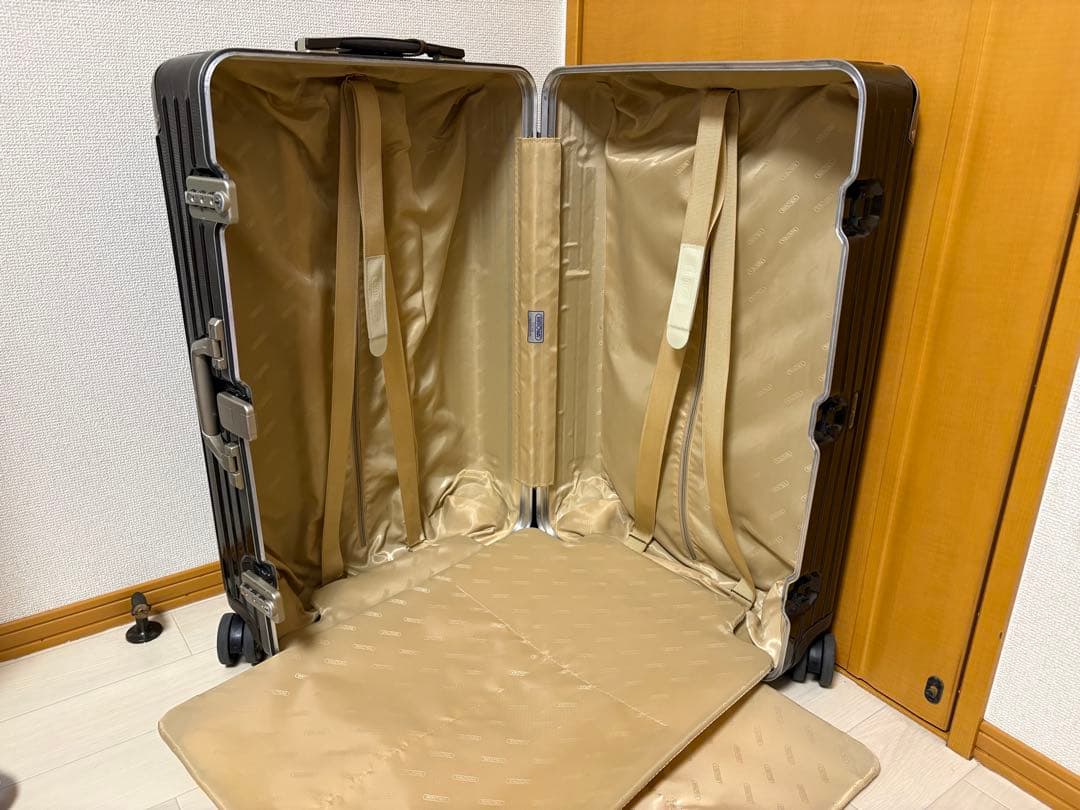 ルフトハンザ RIMOWA リモワ エレガンス　ブラウン　4輪　83L