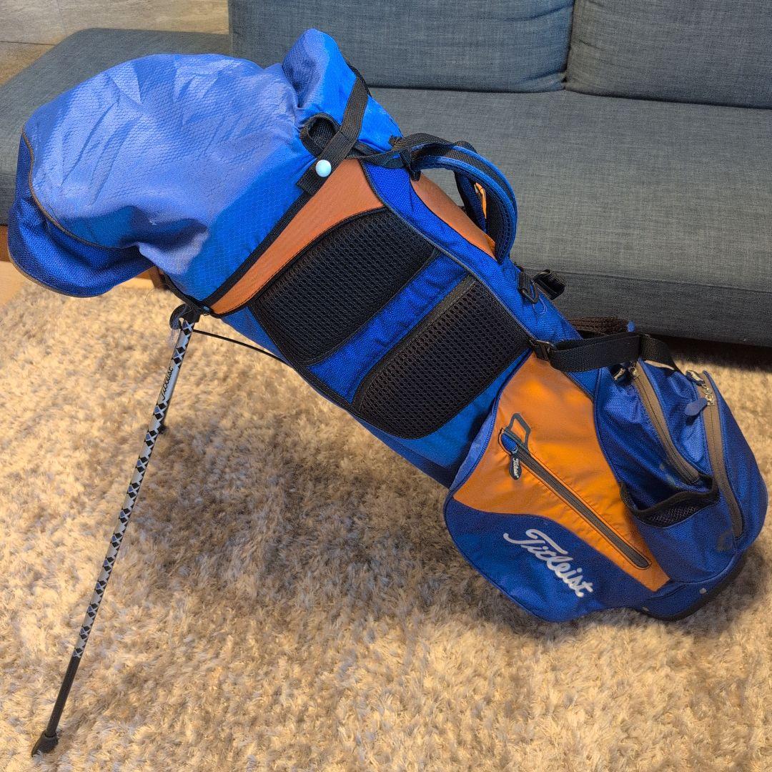 お値下げ！！ハワイ限定／Titleist　スタンドゴルフバッグ 青/オレンジ