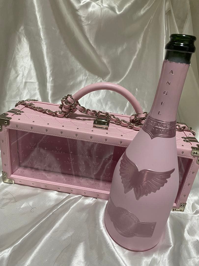 ANGEL　エンジェル　デュミセックロゼ　ドゥミセック　ピンク　シャンパン　空瓶