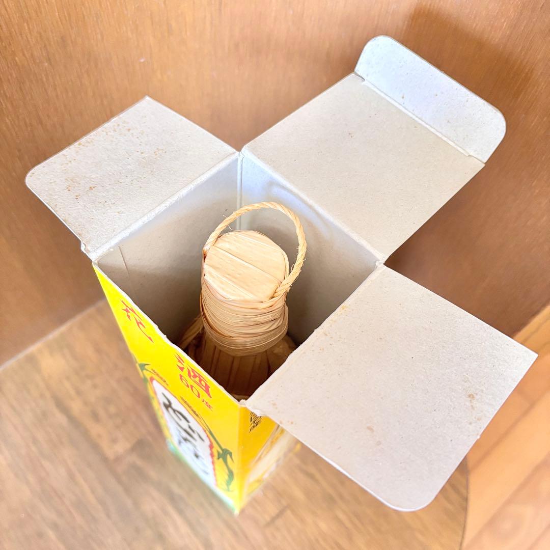 どなん 花酒 古酒 泡盛 600ml クバ巻 アルコール60度 14〜15年