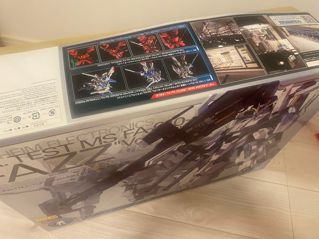 新品　BANDAI MG 1/100 ガンダムベース限定　FAZZ Ver.KA