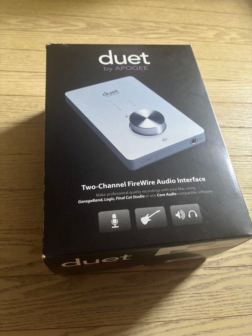 Apogee Duet FireWire オーディオインターフェイス