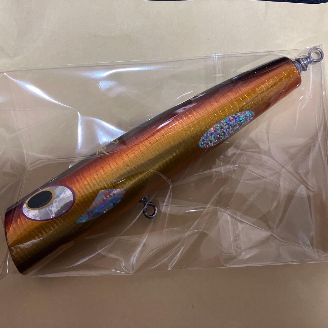 新品　若夏オーバル180 アカキン　貝田ルアー