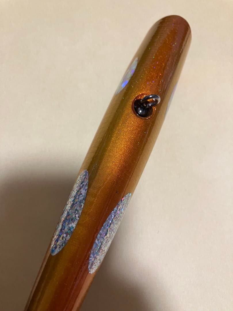 新品　若夏オーバル180 アカキン　貝田ルアー