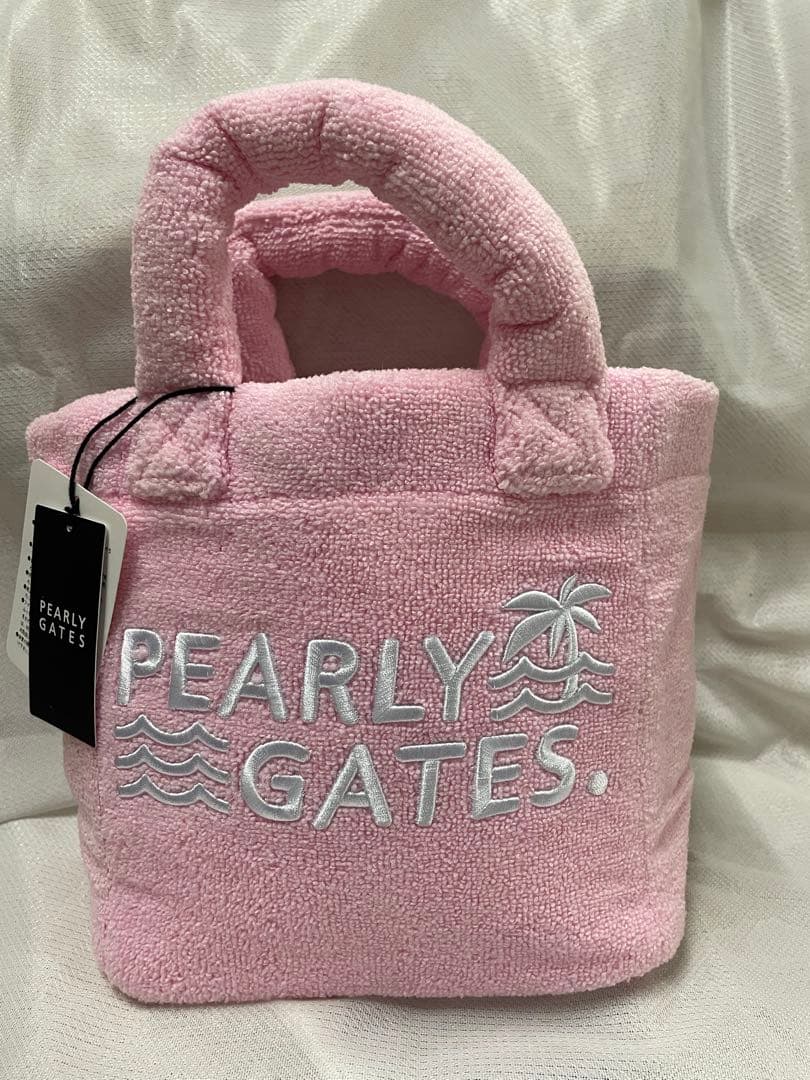 新品PEARLY GATES ピンク ゴルフバッグ