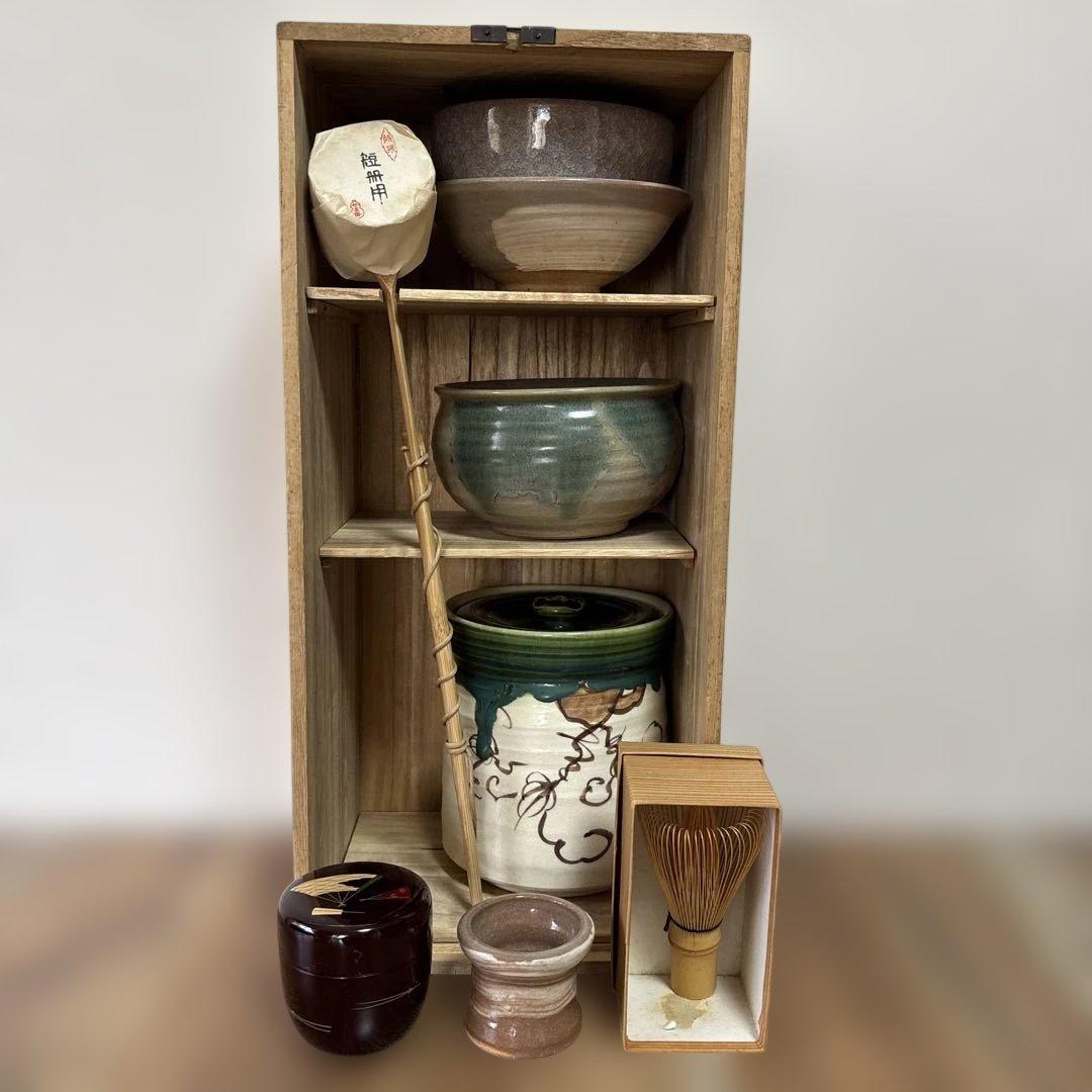 茶道具セット　短冊箱　10点　①