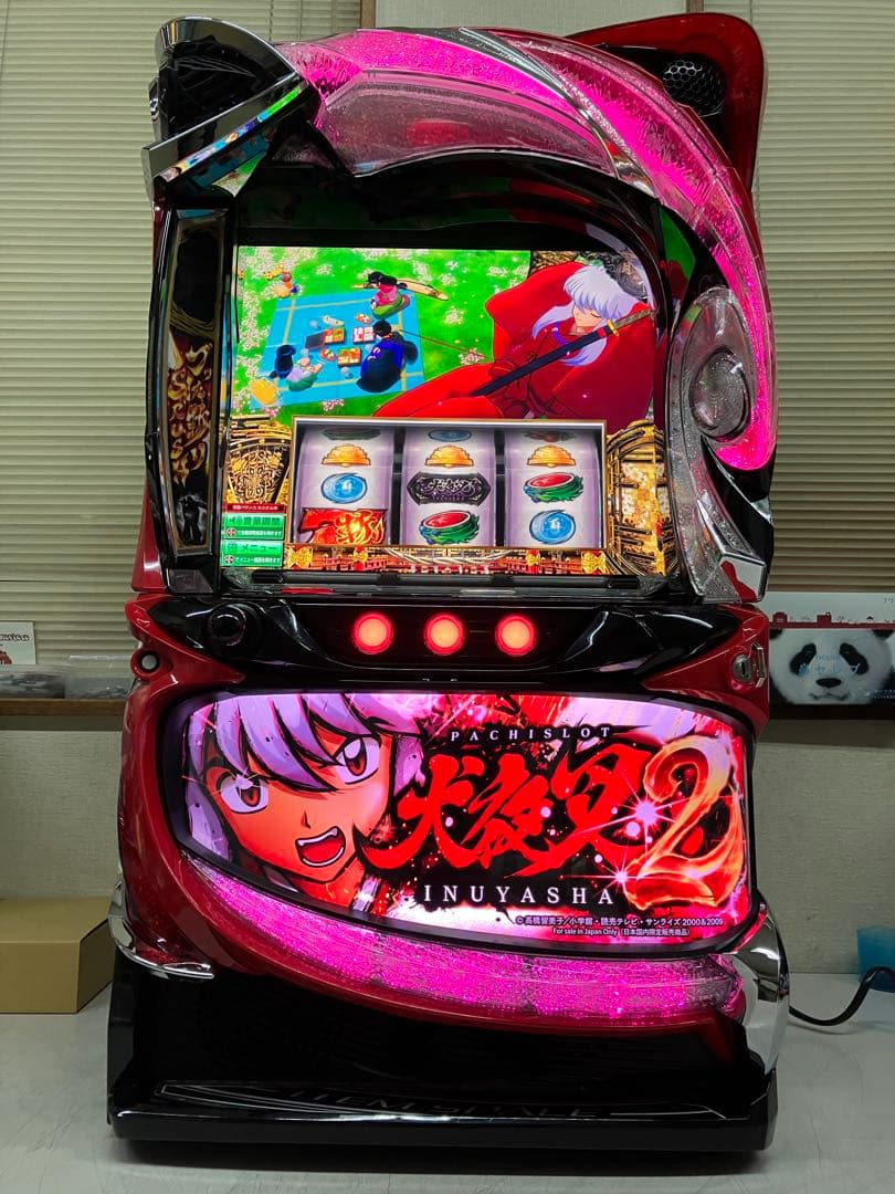 パチスロ実機　L犬夜叉2FK　スマスロユニット付き